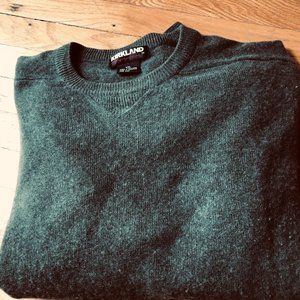 Kirkland 2-Ply 100% Cashmere XXL Green